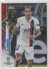 Angel Di Maria [Red Refractor] Soccer Cards 2019 Topps Chrome UEFA Champions League Prices