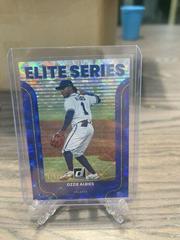Ozzie Albies [Blue] Baseball Cards 2022 Panini Donruss Elite Series Prices