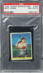 Nippy Jones #186 Baseball Cards 1949 Eureka Sportstamps Prices