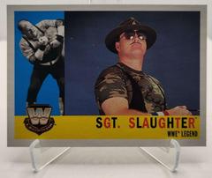 Sgt. Slaughter Wrestling Cards 2005 Topps Heritage WWE Prices