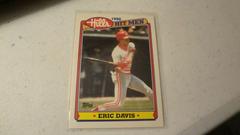 Eric Davis Baseball Cards 1990 Topps Hills Hit Men Prices