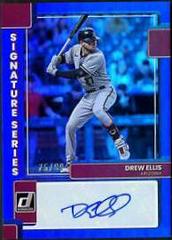 Drew Ellis [Blue] Baseball Cards 2022 Panini Donruss Signature Series Prices