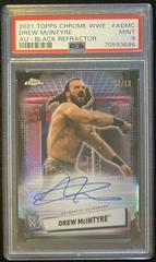 Drew McIntyre [Black Refractor] Wrestling Cards 2021 Topps Chrome WWE Autographs Prices