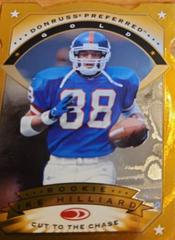 Ike Hilliard [Cut to the Chase] #99 Football Cards 1997 Panini Donruss Preferred Prices