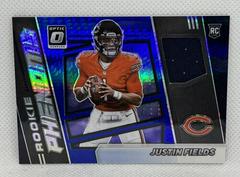 Justin Fields [Blue Hyper] #RP-4 Football Cards 2021 Panini Donruss Optic Rookie Phenoms Prices
