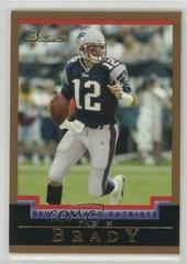 Tom Brady [Gold] #106 Football Cards 2004 Bowman Prices