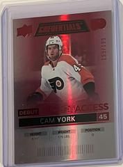 Cam York [Red] #110 Hockey Cards 2021 Upper Deck Credentials Prices