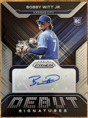 Bobby Witt Jr. [Silver Prizm] Baseball Cards 2022 Panini Prizm Debut Signatures Prices