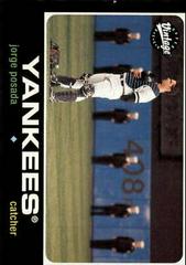 Jorge Posada #120 Baseball Cards 2002 Upper Deck Vintage Prices