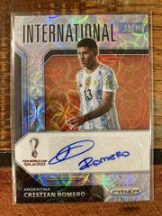 Cristian Romero Soccer Cards 2022 Panini Prizm World Cup International Ink Autograph Prices