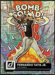 Fernando Tatis Jr. [Vector] Baseball Cards 2022 Panini Donruss Bomb Squad Prices
