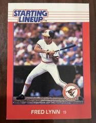 Fred Lynn Baseball Cards 1988 Kenner Starting Lineup Prices