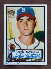 John Antonelli #1 Baseball Cards 2001 Topps Archives Autographs Prices