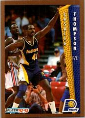 LaSalle Thompson Basketball Cards 1992 Fleer Prices