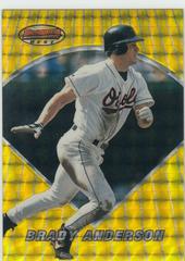 Brady Anderson [Atomic Refractor] #25 Baseball Cards 1996 Bowman's Best Prices
