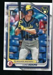 Luke Adams #BP-50 Baseball Cards 2024 Bowman Prospect Prices