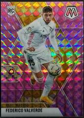 Federico Valverde [Purple Mosaic] #28 Soccer Cards 2020 Panini Mosaic La Liga Prices