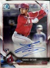 Shohei Ohtani Baseball Cards 2018 Bowman Chrome Rookie Autographs Prices