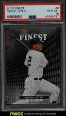Derek Jeter #2 Baseball Cards 2013 Finest Prices