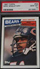 Mike Singletary #58 Football Cards 1987 Topps Prices
