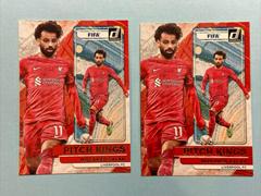 Mohamed Salah [Silver] Soccer Cards 2022 Panini Donruss Pitch Kings Prices