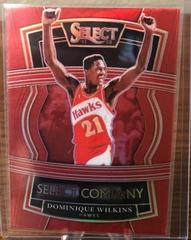 Dominique Wilkins [Red Prizm] Basketball Cards 2021 Panini Select Company Prices
