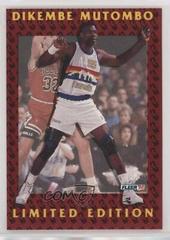 Dikembe Mutombo #10 Basketball Cards 1991 Fleer Dikembe Mutombo Prices