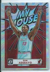 Bam Adebayo [Holo] #16 Basketball Cards 2020 Panini Donruss Optic My House Prices