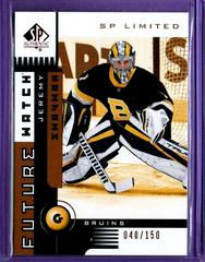 Jeremy Swayman [Limited] #01FW-JS Hockey Cards 2021 SP Authentic 2001-02 Retro Future Watch Prices
