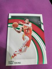 Trae Young [Green] Basketball Cards 2021 Panini Immaculate Collection Prices
