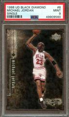 Michael Jordan #8 Basketball Cards 1998 Upper Deck Black Diamond Prices