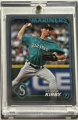 George Kirby [Platinum] #75 Baseball Cards 2024 Topps Prices
