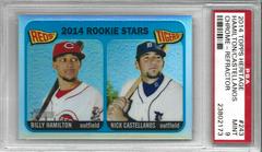 Billy Hamilton, Nick Castellanos [Refractor] #243 Baseball Cards 2014 Topps Heritage Chrome Prices