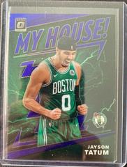 Jayson Tatum [Purple] #11 Basketball Cards 2019 Panini Donruss Optic My House Prices