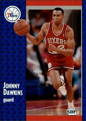 Johnny Dawkins #152 Basketball Cards 1991 Fleer Prices