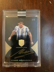 Diego Maradona [Autograph Gold] Soccer Cards 2018 Panini Eminence Prices