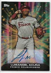 Luisangel Acuna [Gold] #FC-LA Baseball Cards 2023 Topps Pro Debut Future Cornerstones Autographs Prices