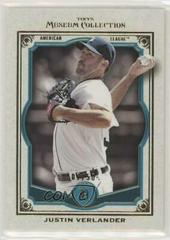 Justin Verlander [Turquoise Asia] #47 Baseball Cards 2013 Topps Museum Collection Prices