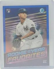 Luis Gil [Blue Refractor Mega Box Mojo] #ROYF-15 Baseball Cards 2022 Bowman Rookie of the Year Favorites Prices