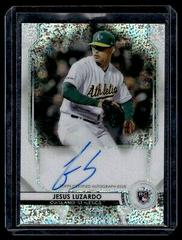 Jesus Luzardo [Speckle Refractor] #JL Baseball Cards 2020 Bowman Sterling Rookie Autographs Prices