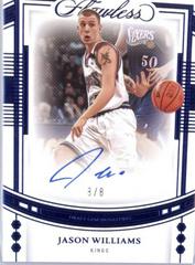 Jason Williams #4 Basketball Cards 2022 Panini Flawless Draft Gem Signature Prices