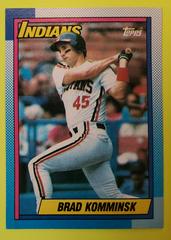 Brad Komminsk #476 Baseball Cards 1990 Topps Tiffany Prices