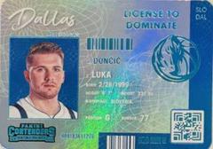 Luka Doncic Basketball Cards 2021 Panini Contenders License to Dominate Prices