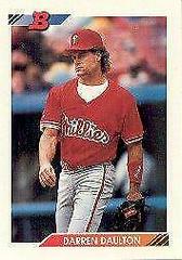Darren Daulton Baseball Cards 1992 Bowman Prices