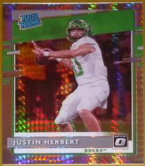 Justin Herbert [Hyper] #4 Football Cards 2020 Panini Chronicles Draft Picks Donruss Optic Rated Rookies Prices