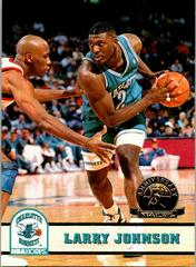 Larry Johnson [5th Anniversary] #22 Basketball Cards 1993 Hoops Prices