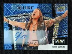 Chris Jericho [Autograph Blue] Wrestling Cards 2022 Upper Deck Allure AEW Prices