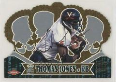 Thomas Jones [Autograph] Football Cards 2000 Pacific Crown Royale Prices