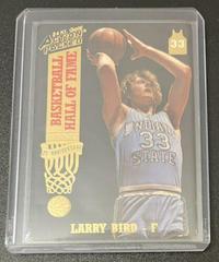 Larry Bird [24 Kt Gold] #21G Basketball Cards 1993 Action Packed Hall of Fame Prices