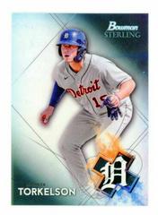 Spencer Torkelson Baseball Cards 2021 Bowman Sterling Prices